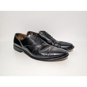 Allen Edmonds Park Avenue Black Leather Oxfords
